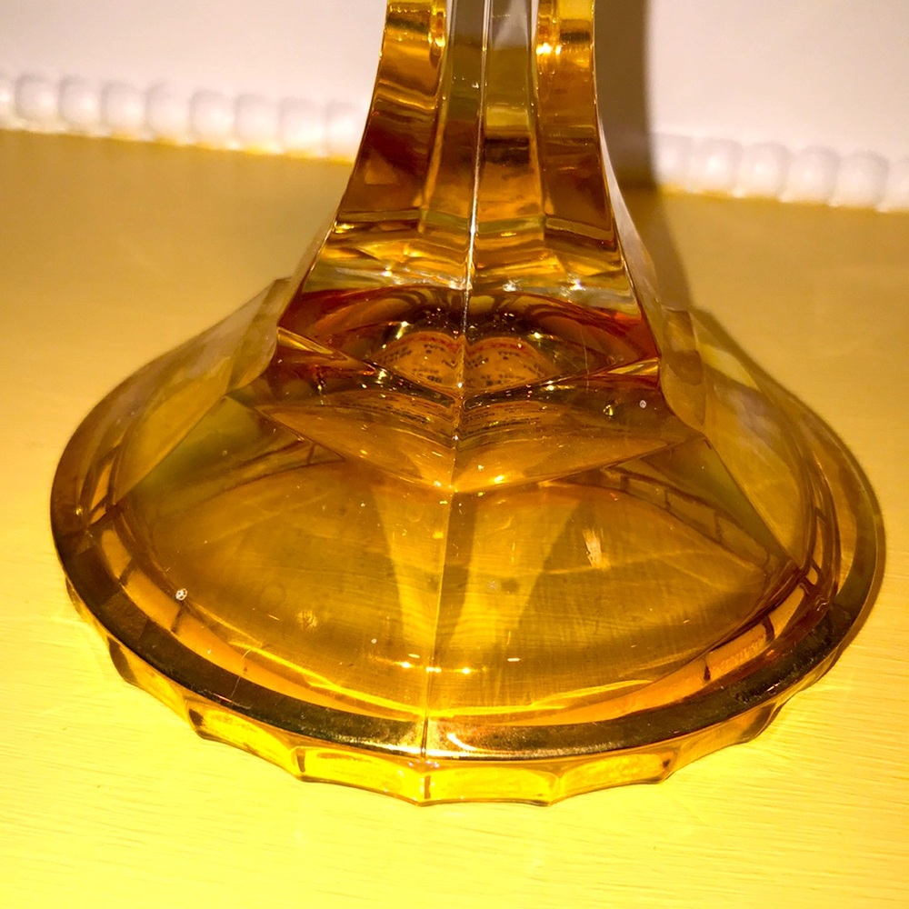 Crystal candlestick - Picture 4 of 7